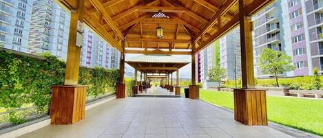 Enceinte de l’hébergement