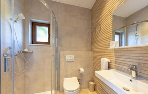 Shower, hair dryer