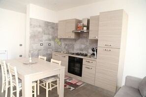 Fridge, dishwasher, toaster