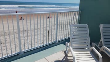 On the beach, beach towels