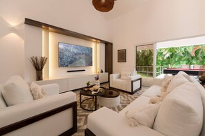 Villa, 4 Bedrooms, Smoking, Patio | Living room - Villa Royale Luxury 4-bedroom Paradise In Sosua (Sosúa)