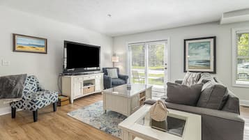 Smart TV, DVD player, video library
