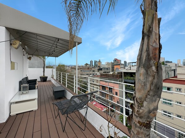 Design-huoneisto | Terassi/patio