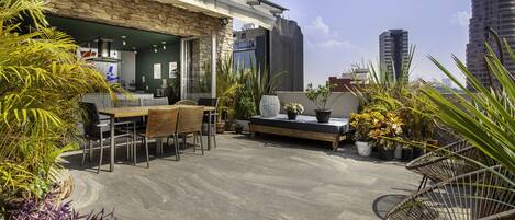 Appartement Luxe | Terrasse/Patio