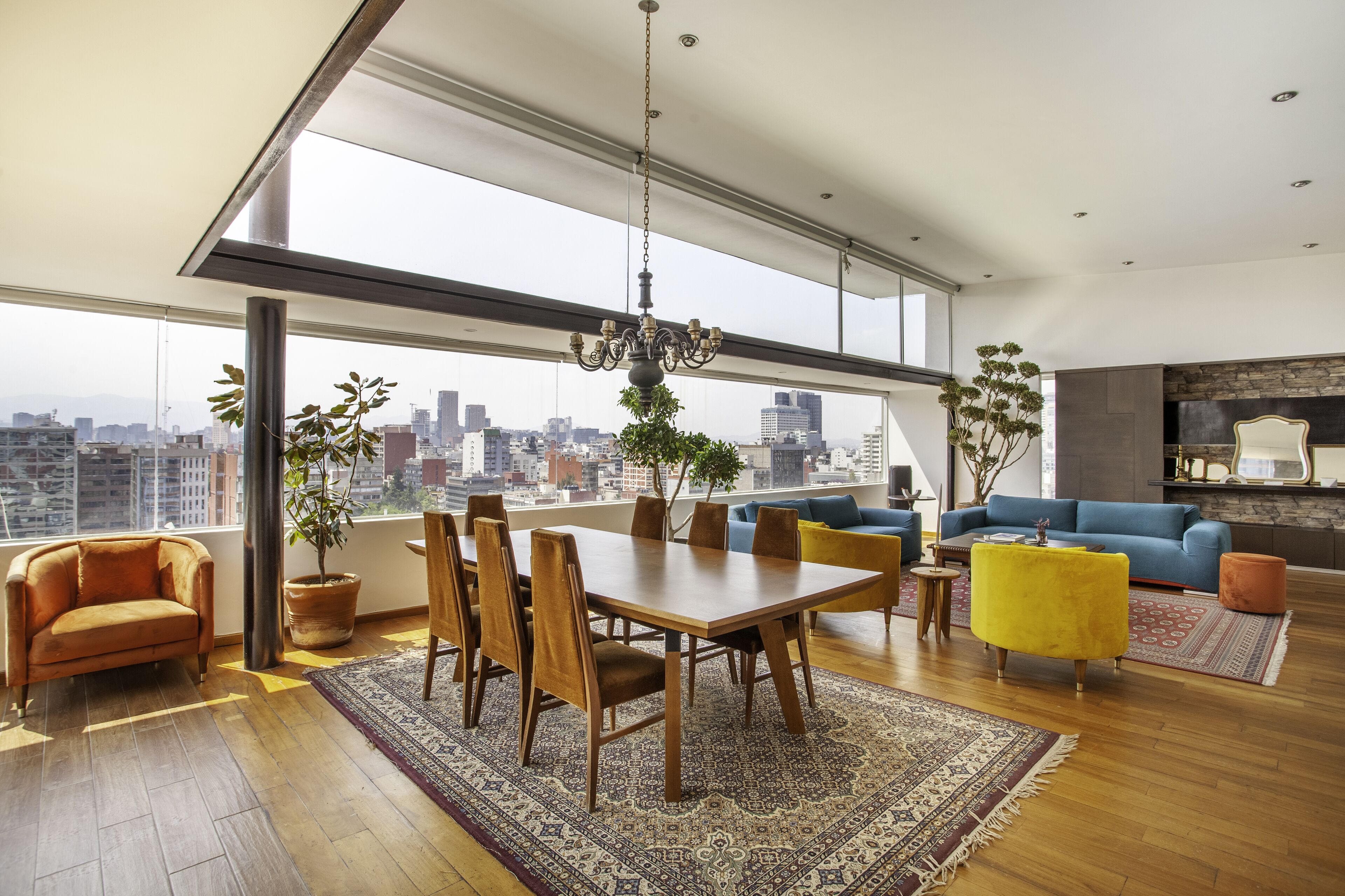 Departamento de lujo | Área de sala de estar