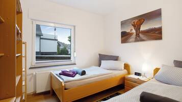 2 bedrooms, iron/ironing board, free WiFi, bed sheets