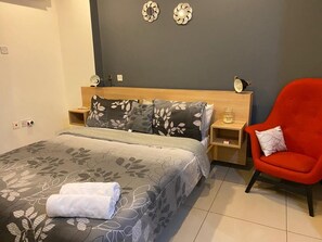 1 quarto, Wi-Fi, roupa de cama