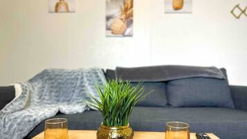 TV connectée, cheminée