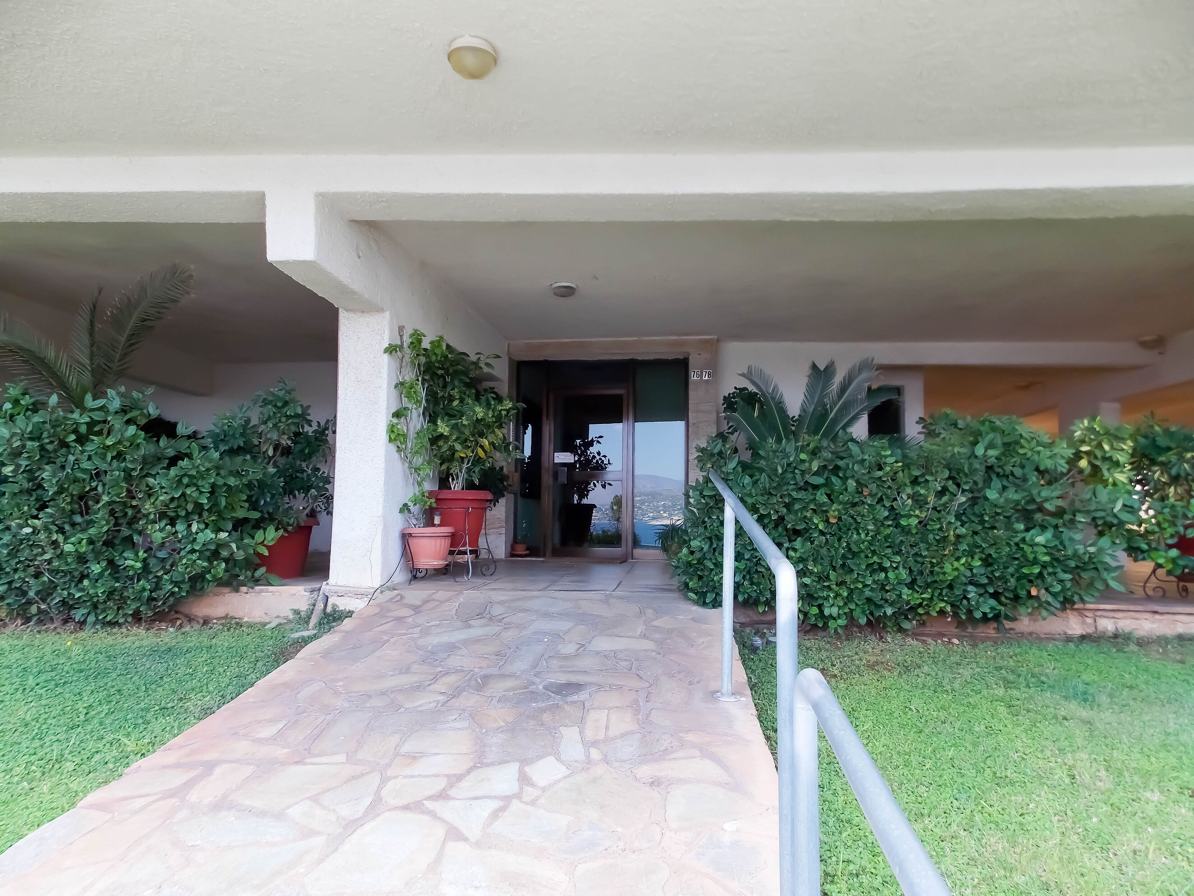 Façade de l’hébergement 