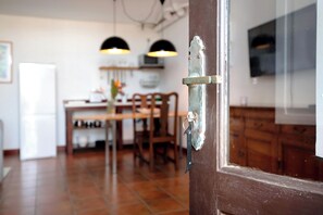 Dining - Country House 'Finca Emblemática - Nº1 Tisalaya' with Mountain Views, Shared Pool and Wi-Fi (La Vegueta)