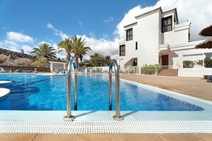 Una piscina climatizada