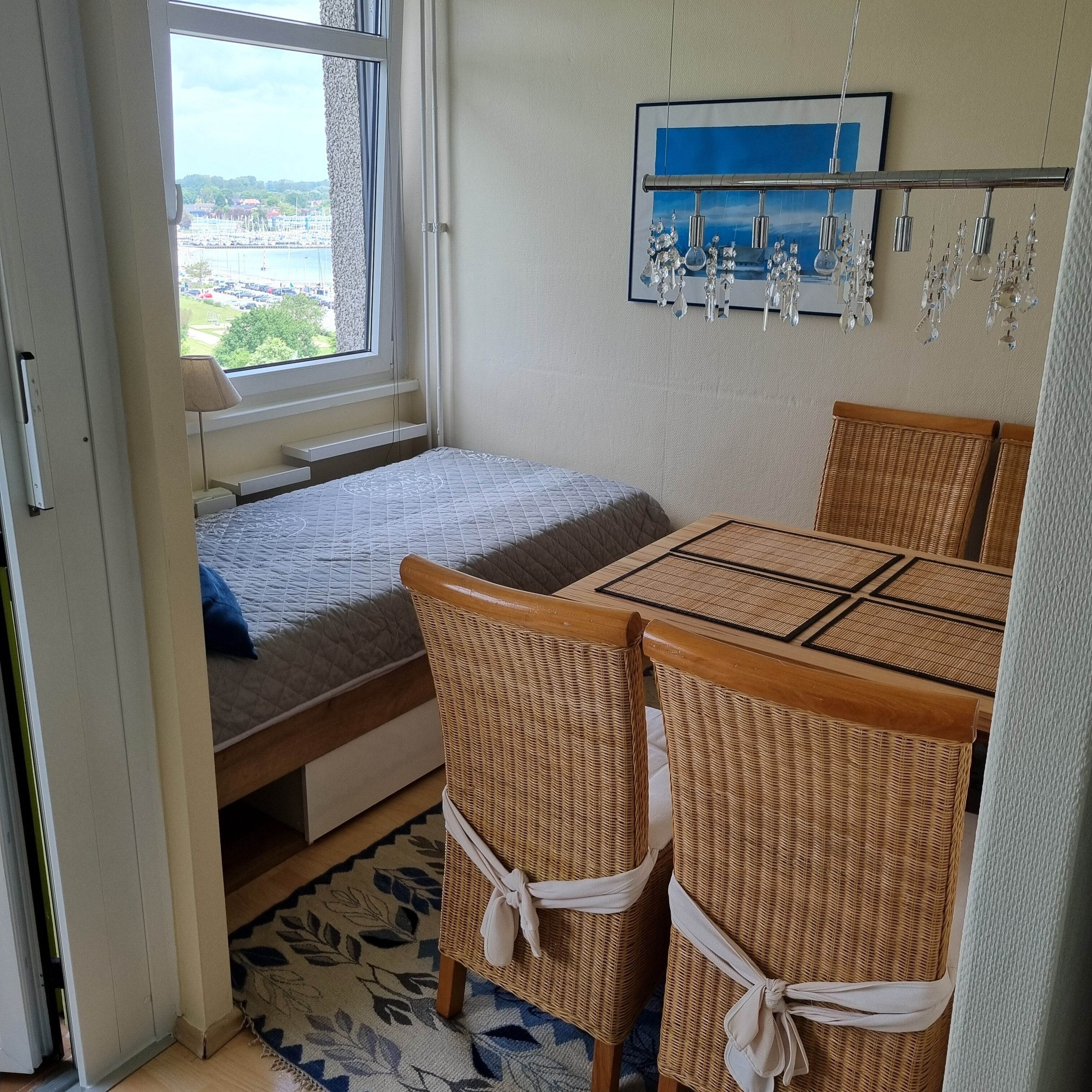 1 dormitorio, wifi gratis, ropa de cama y accesible en silla de ruedas