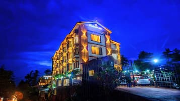 Front of property – evening/night