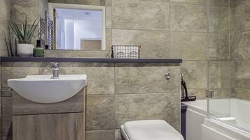 Hair dryer, towels