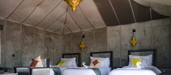 Relaxing Desert Camp