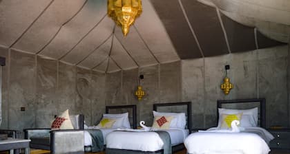 Relaxing Desert Camp