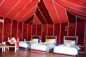 Luxury-Zelt | 1 Schlafzimmer, Verdunkelungsvorhänge