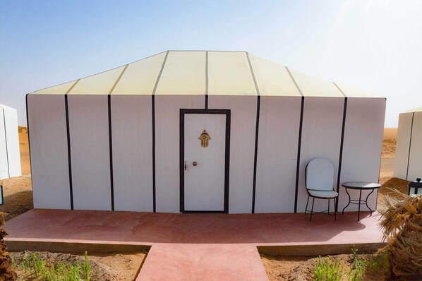 Fassade der Unterkunft