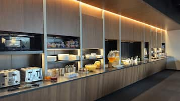 Daily continental breakfast (CAD 12.95 per person)