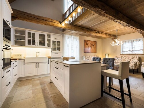 Ferienwohnung Josefine im historischen Speichergebäude auf einem Bauernhof