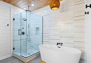 Shower, hair dryer, towels - Private Heated Pool | Games | Hot Tub | Sleeps 16 (Broken Bow)