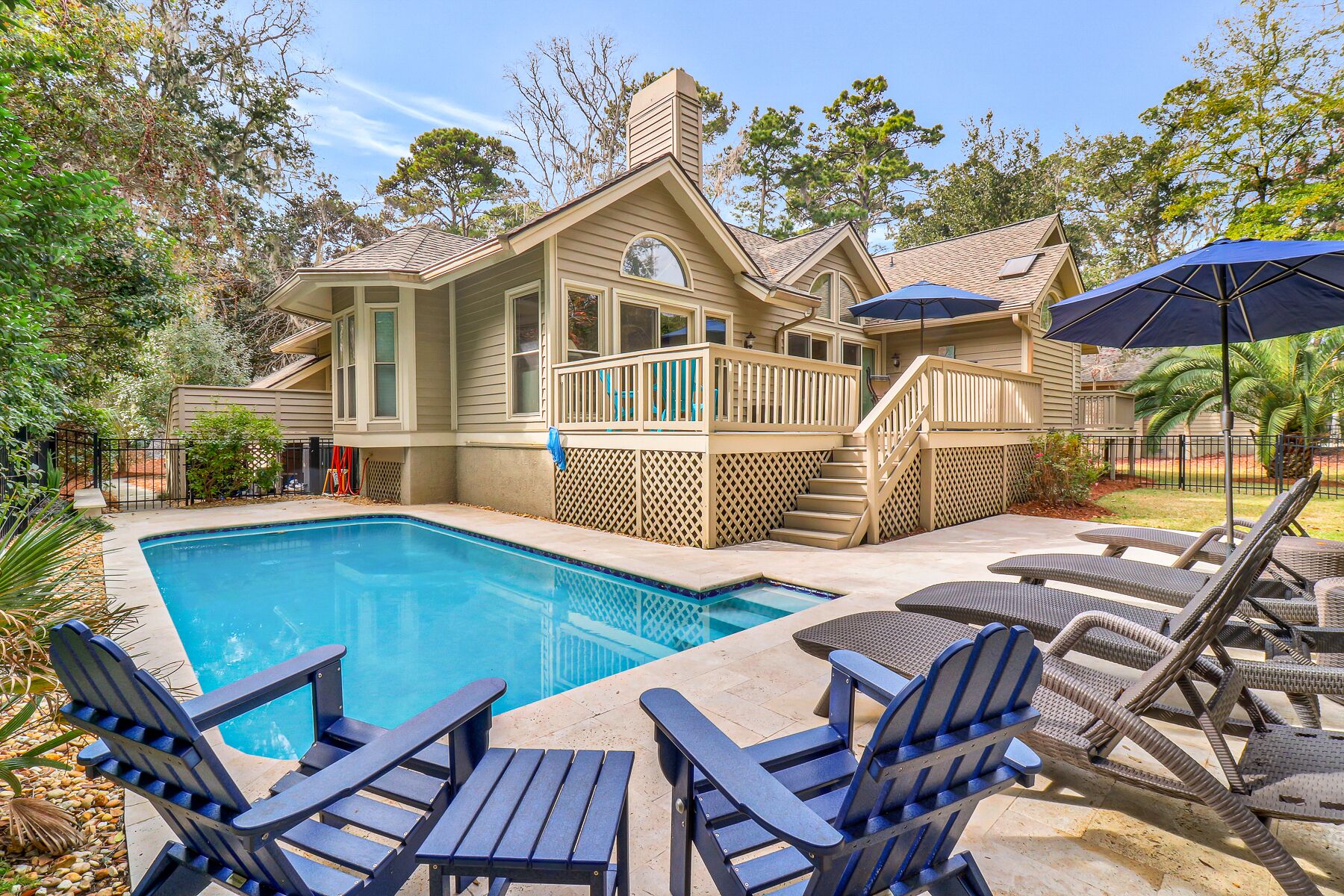 Gorgeous Sea Pines 3 bedroom home with private pool