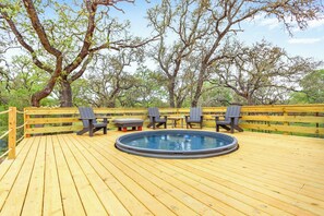Terrace/patio - Camino Ranchito- Bodega House I Hot tub, Stars, Families (Wimberley)