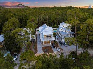 Exterior - Holiday Availability! Private Pool! Electric 6 Seater LSV! 5 Adult Bikes! (Santa Rosa Beach)