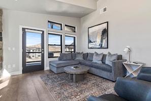 TV connectée, cheminée