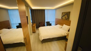 Deluxe Room, 1 Bedroom, Smoking, City View | Premium bedding, down comforters, memory foam beds - The North Hotel (Istanbul)