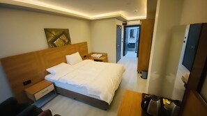 Deluxe Room, 1 Bedroom, Smoking, City View | Premium bedding, down comforters, memory foam beds - The North Hotel (Istanbul)