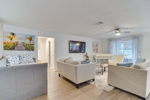 Fernseher, Tischtennisplatte