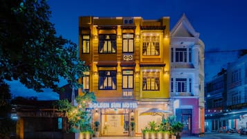 Fachada de la propiedad