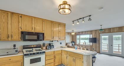 Riverfront Fulton Vacation Rental w/ Deck & Grill!