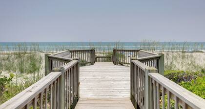 Oceanfront Emerald Isle Escape w/ Private Hot Tub!