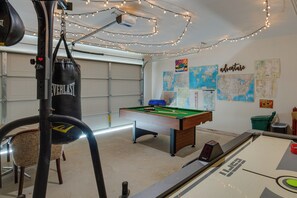 House (3 Bedrooms) | Interior - Game Room + Walk to Beach: Gun Barrel City Gem! (Mabank)