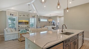 Interior - Salty Sunsets, full gulf views from rooftop deck, gorgeous pool/spa (Anna Maria)