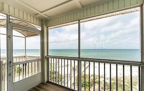 3 Bed/2.5 Bath North Cape San Blas Beach Front Home - Steps to the Ocean!!