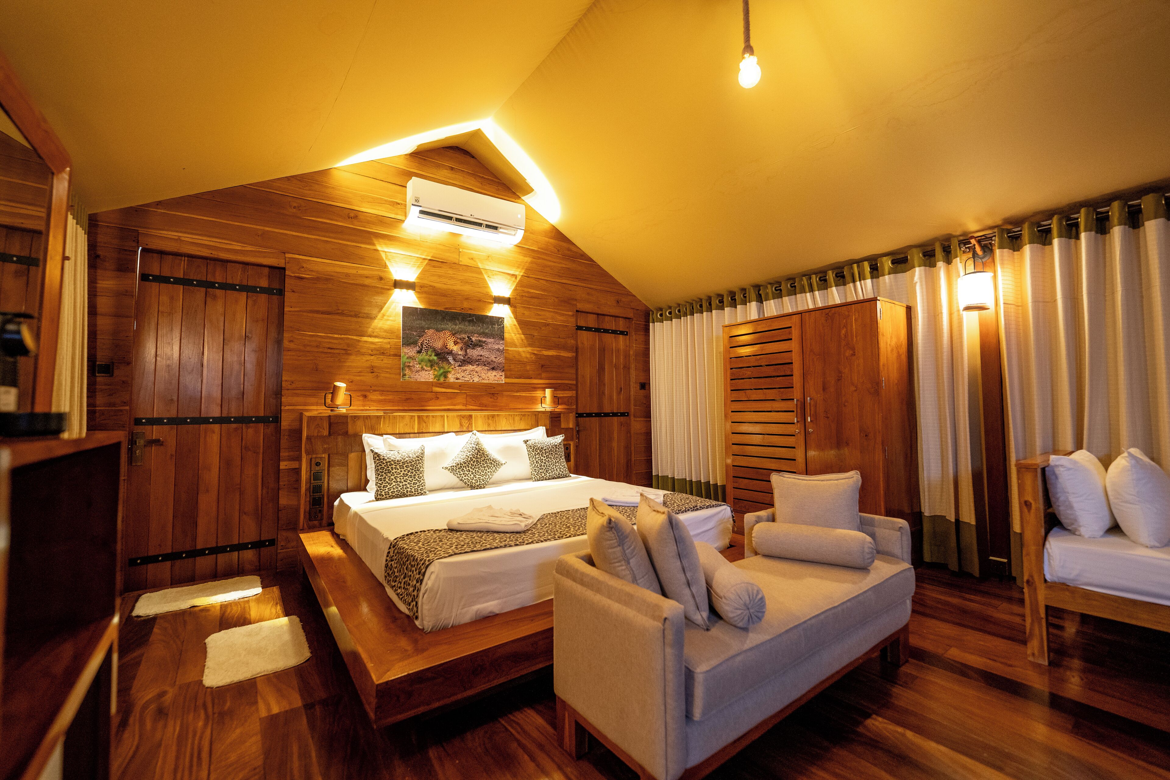 Superior Tent, Multiple Beds, Garden View | In-room safe, individually decorated, desk, soundproofing