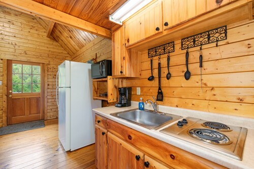 Discover Shenandoah River steps away! Cozy 2-bedroom Luray cabin.