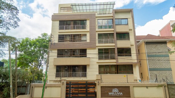 Front of property - Kilimani Spacious 1 Bedroom Apartments (Nairobi)