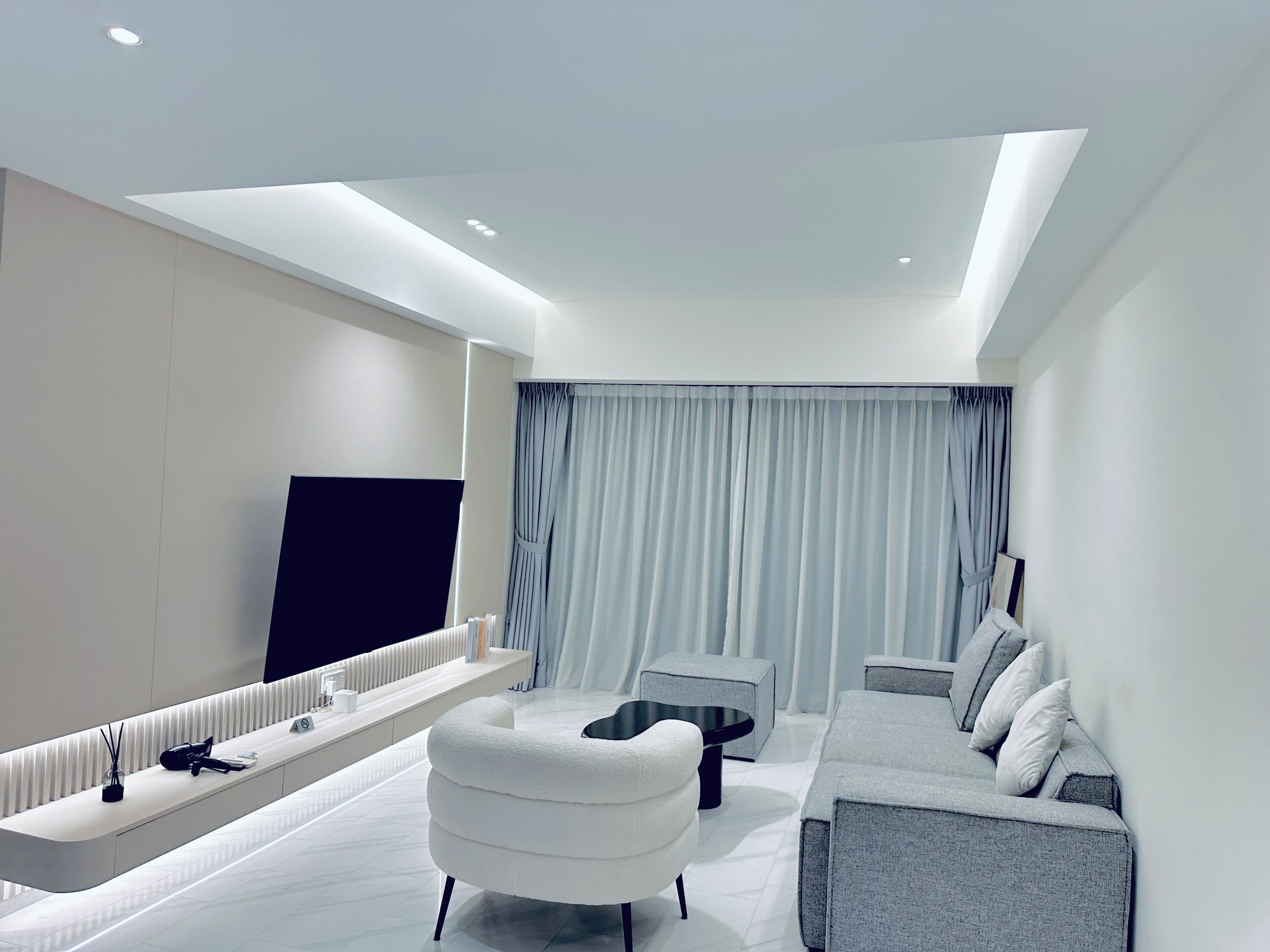 Leilighet – deluxe, 2 soverom | Sengetøy i egyptisk bomull, sengetøy av topp kvalitet og dundyner