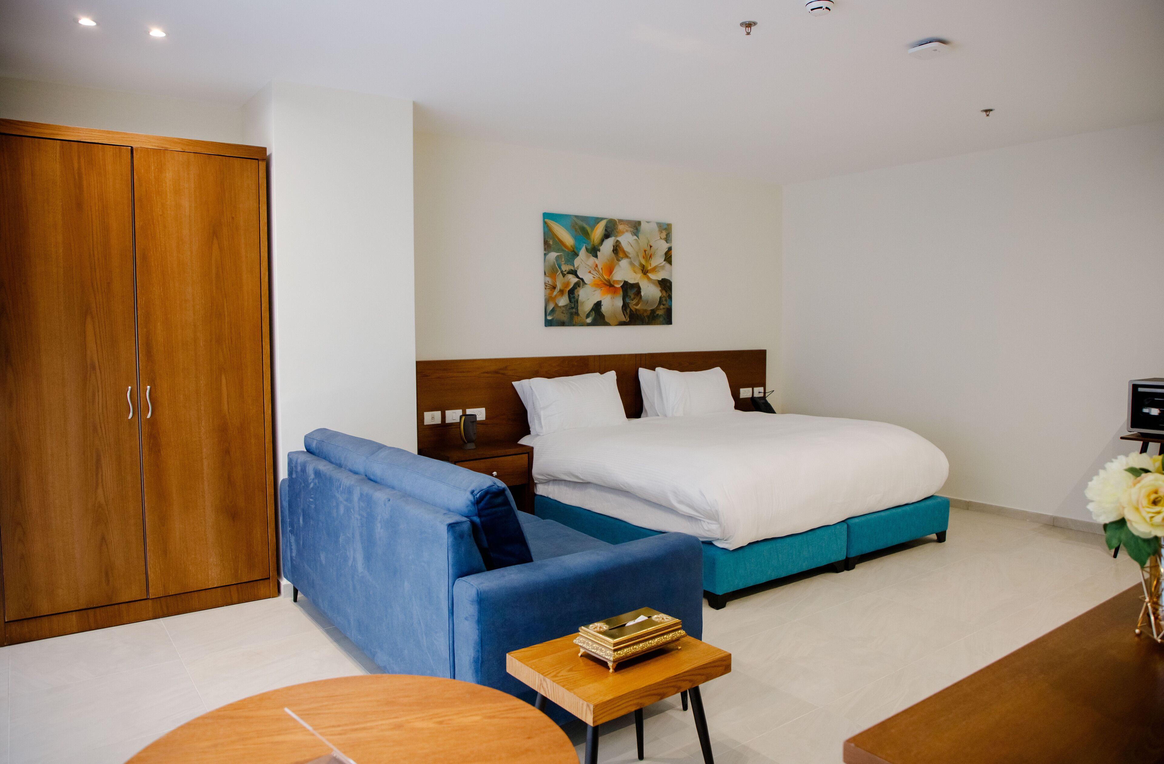 Blackout drapes, soundproofing, iron/ironing board, free WiFi