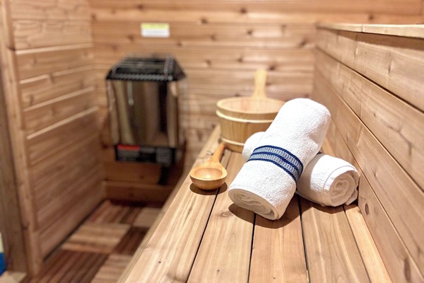 Gas sauna is a must, especially for your winter ski vacation.