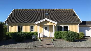 Overnatningsstedets facade