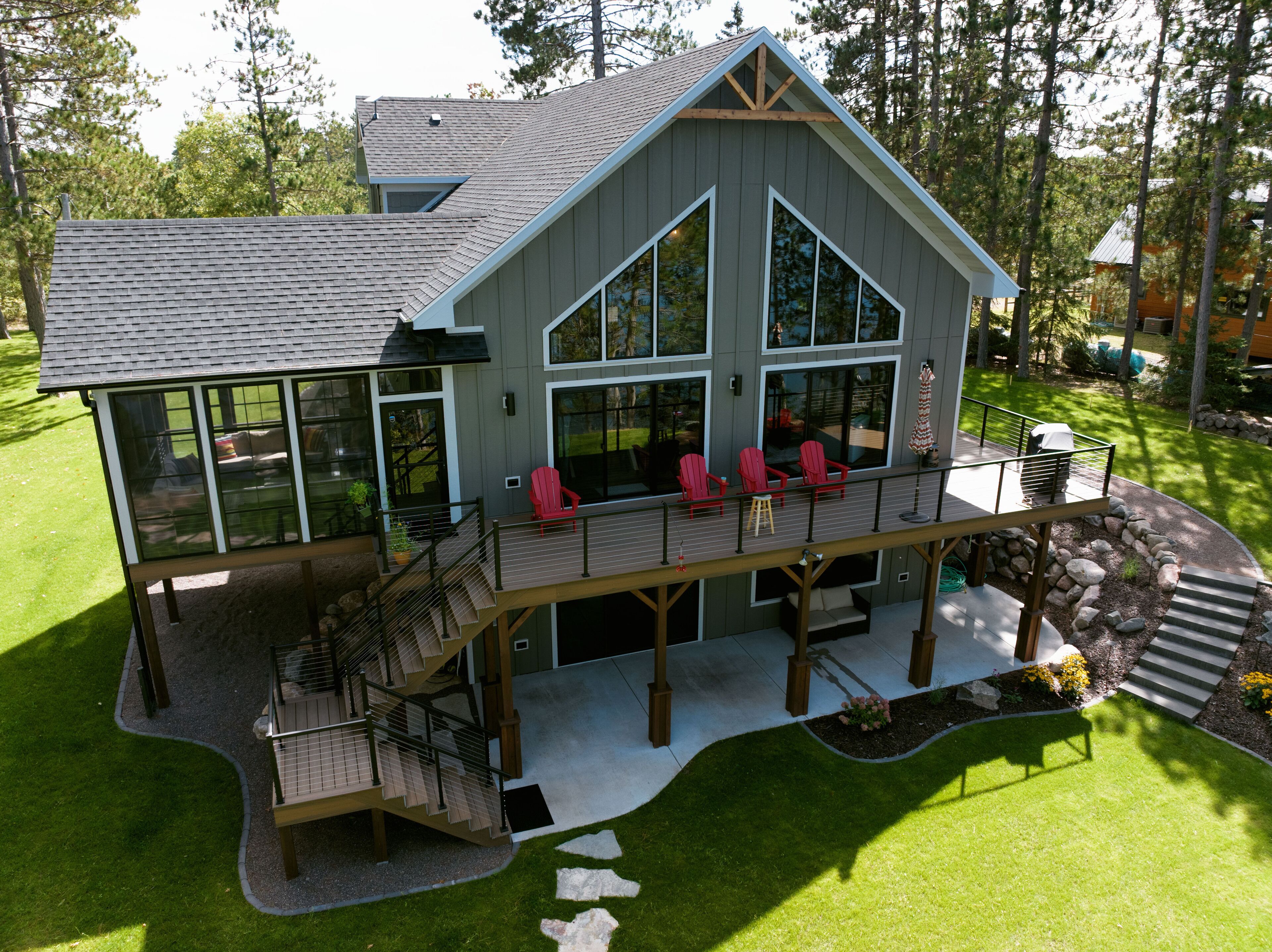 Brand New Bass Lake Lodge - Your Perfect Northwoods Escape