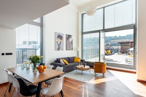 Premium Apartment | Living area - Penthouse in Center of Prague (Prague)