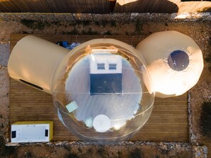 1 chambre, literie de qualité supérieure, couette en duvet d'oie