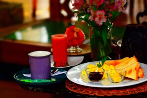 Kontinental frokost er inkludert hver dag