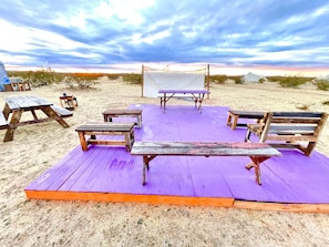 Karaoke room - Beysicair Tents & Campground  (California City)